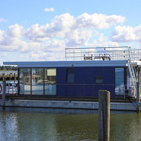 Hausboot Floating House In Ribnitz-Damgarten Exterior foto